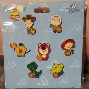 Disney Toy Story Land Pin Set - Multicolor